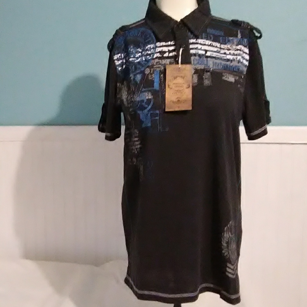 SALE NWT Mens Vertical T-Shirt. Size S